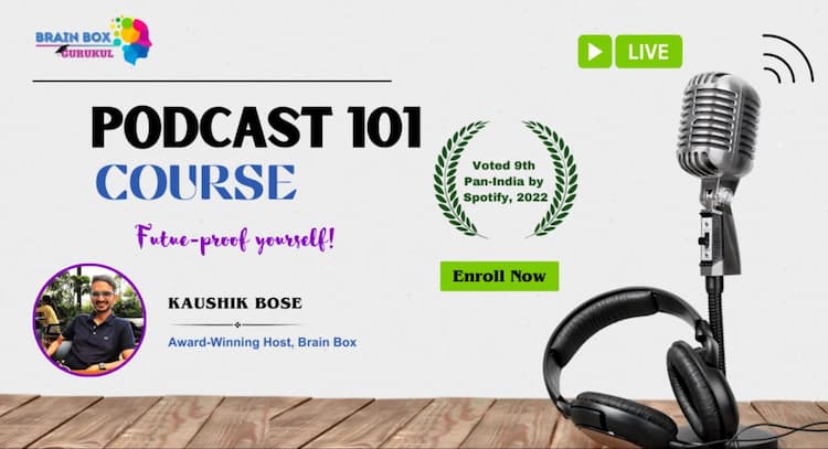 course | "Future-Proof" yourself by starting your podcast